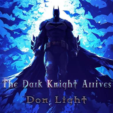 The Dark Knight Arrives Cover
